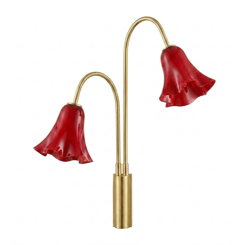 Mauvelle Curated Amber Art Glass Wall Sconce – W 60cm x H 60cm  W 23.6 x H 23.6 finish configuration #1 #2