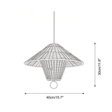 Mavello Rattan Pendant Light – Ambient Illumination in Luxury Interior Setting View 5