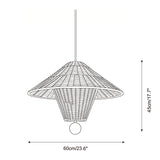 Mavello Rattan Pendant Light – Ambient Illumination in Luxury Interior Setting View 7