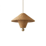 Mavello Rattan Pendant Light – Ambient Illumination in Luxury Interior Setting View 10