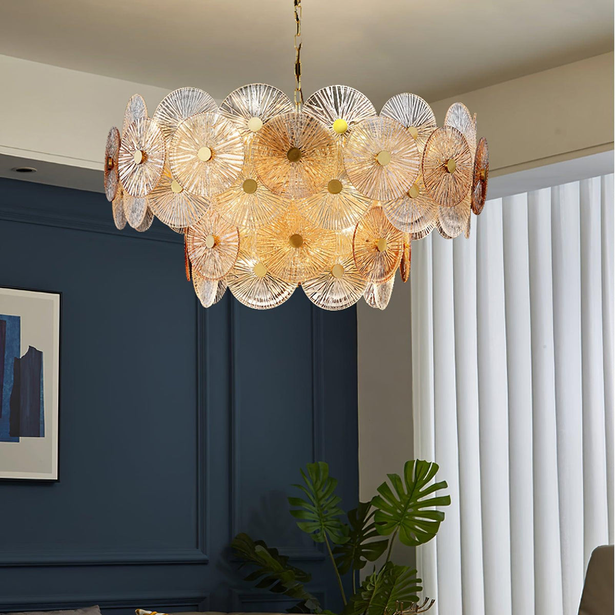 Maytoni Aster Chandelier – Ambient Illumination in Luxury Interior Setting View 3
