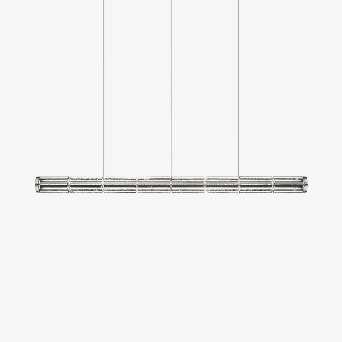 Mcdade Segmented Glass Chandelier – Handcrafted Architectural Luxury Lighting Fixture