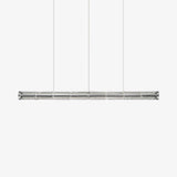 Mcdade Segmented Glass Chandelier – Handcrafted Architectural Luxury Lighting Fixture