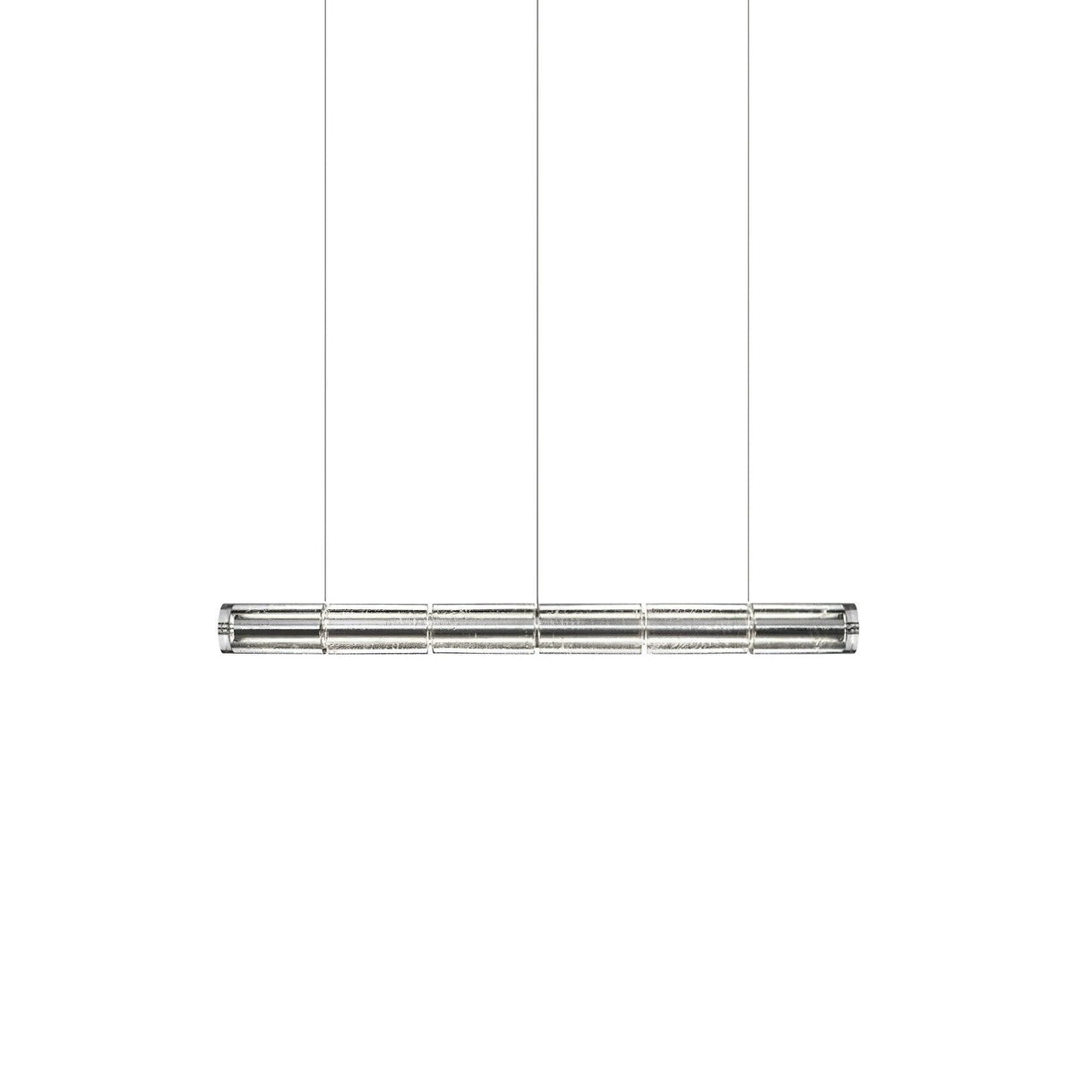 Mcdade Segmented Glass Chandelier – Ambient Illumination in Luxury Interior Setting View 16