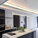 Mcdade Segmented Glass Chandelier – Ambient Illumination in Luxury Interior Setting View 6