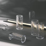 Mcdade Segmented Glass Chandelier – Ambient Illumination in Luxury Interior Setting View 14
