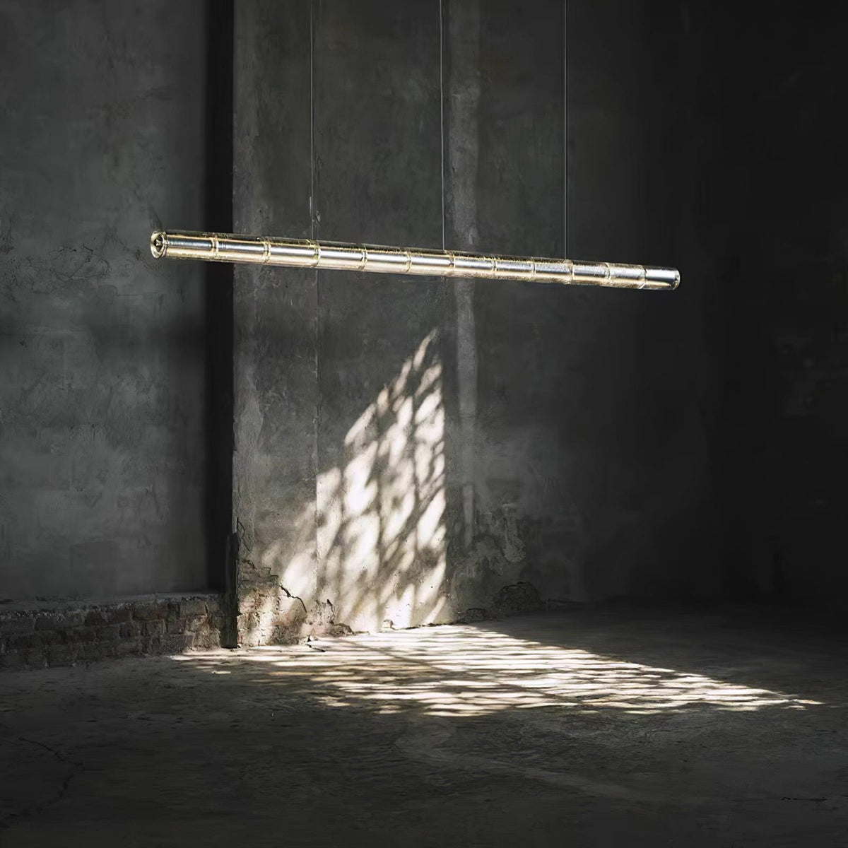 Mcdade Segmented Glass Chandelier – Ambient Illumination in Luxury Interior Setting View 15