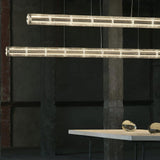 Mcdade Segmented Glass Chandelier – Ambient Illumination in Luxury Interior Setting View 9