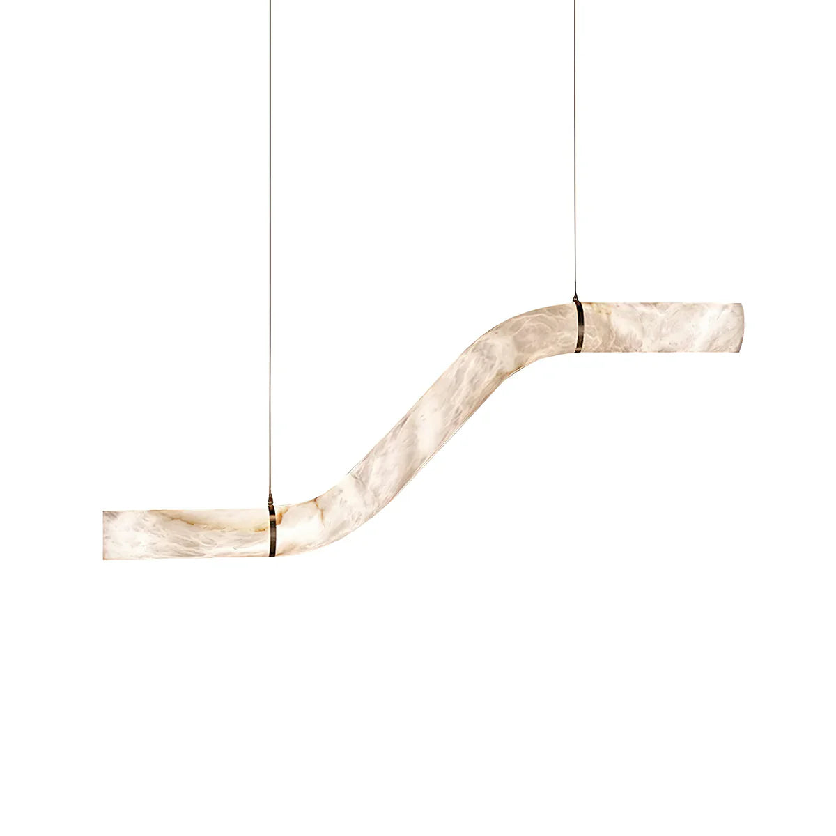 Spanish Alabaster Pendant Light View 14 | Mckimi Alabaster Disc Pendant Light | Modern Luxury for Dining Room & Bar | JINSHE | JINSHE