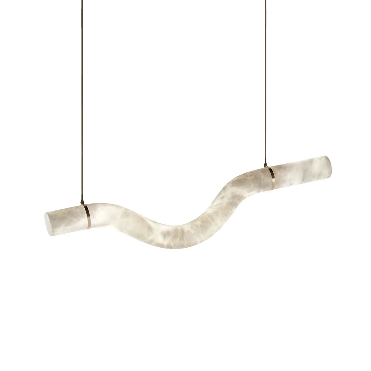 Spanish Alabaster Pendant Light View 15 | Mckimi Alabaster Disc Pendant Light | Modern Luxury for Dining Room & Bar | JINSHE | JINSHE