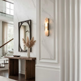 Spanish Alabaster Wall Lamp View 6 | Melange Elongated Wall Lamp | Spanish Alabaster | JINSHE | JINSHE