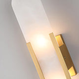 Spanish Alabaster Wall Lamp View 11 | Melange Elongated Wall Lamp | Spanish Alabaster | JINSHE | JINSHE