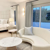 Spanish Alabaster Wall Lamp View 10 | Melange Elongated Wall Lamp | Spanish Alabaster | JINSHE | JINSHE