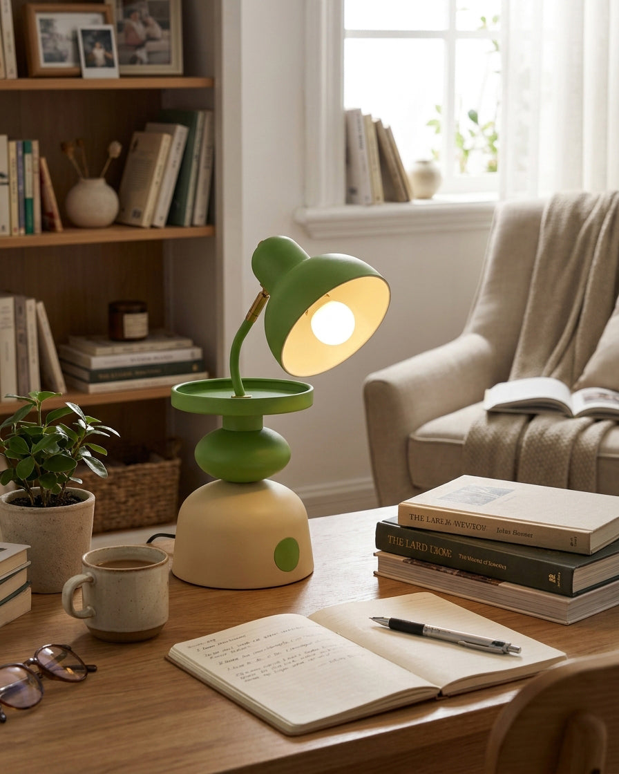 Mello Curated Iron & Glass Table Lamp