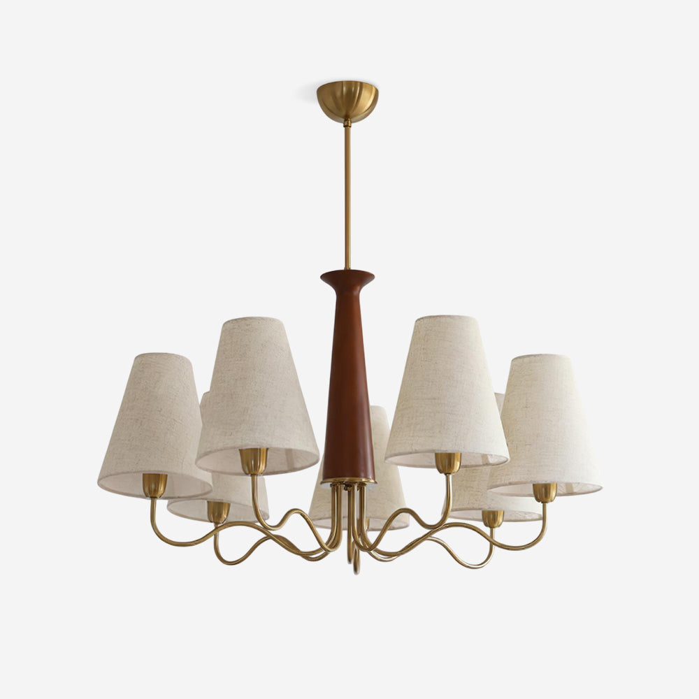 Melvyn Curated Iron & Glass Chandelier – Iron & Glass Chandelier