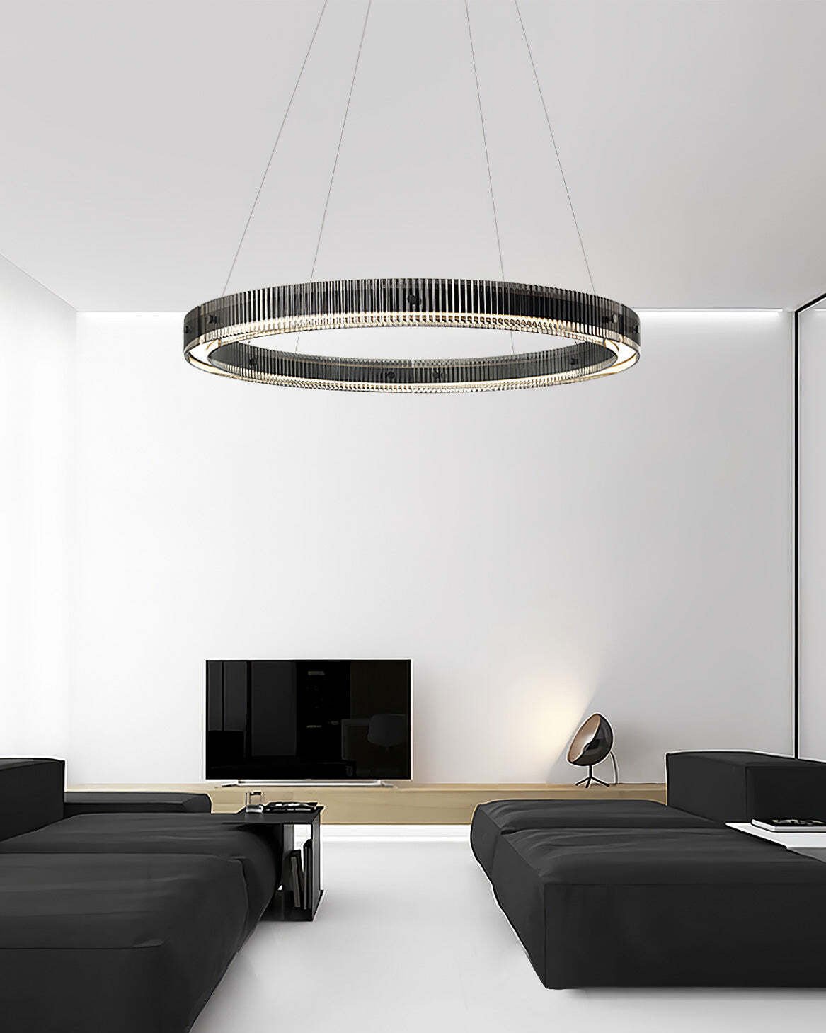Modern Merope Chandelier – Ambient Illumination in Luxury Interior Setting View 7