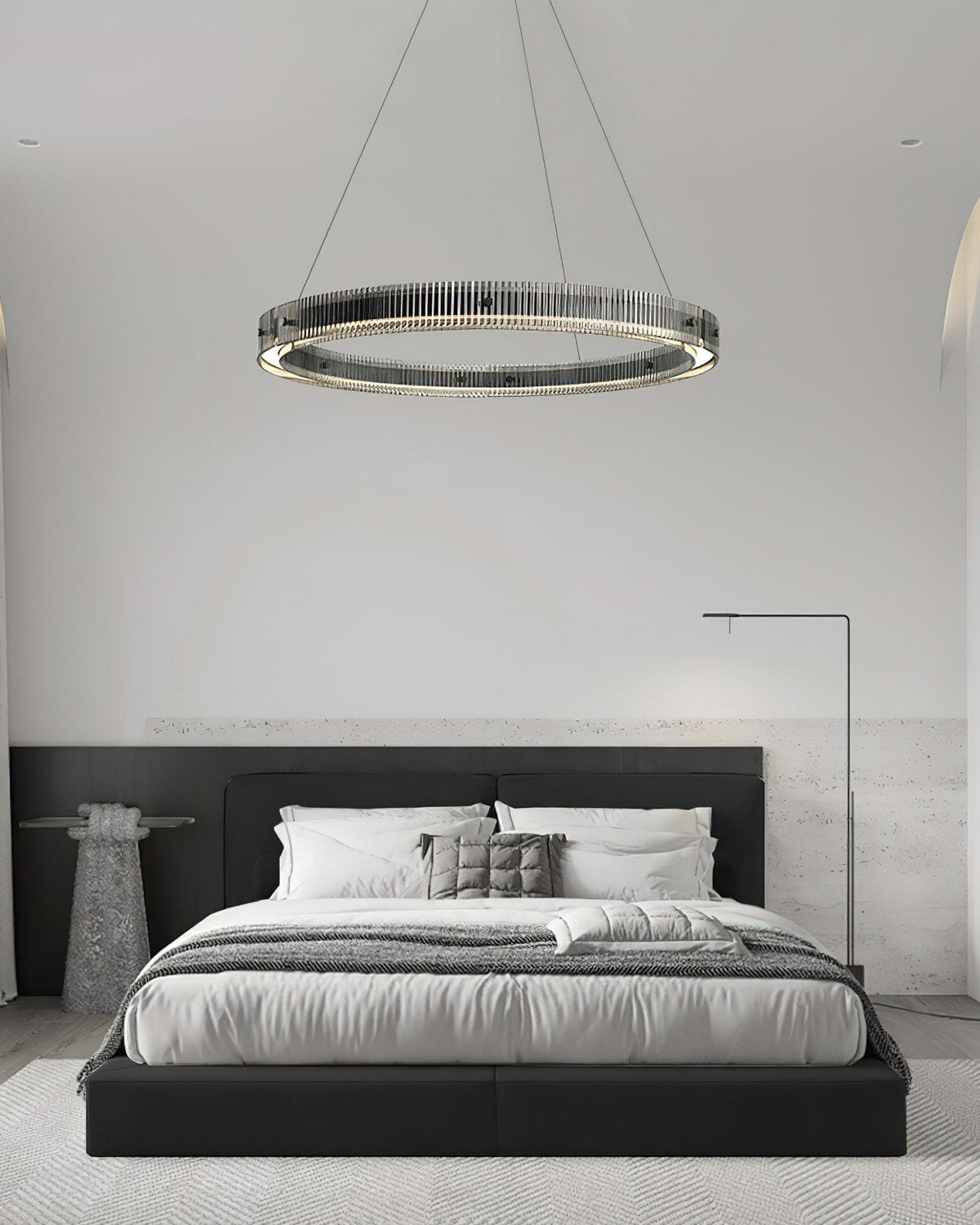 Modern Merope Chandelier – Ambient Illumination in Luxury Interior Setting View 5