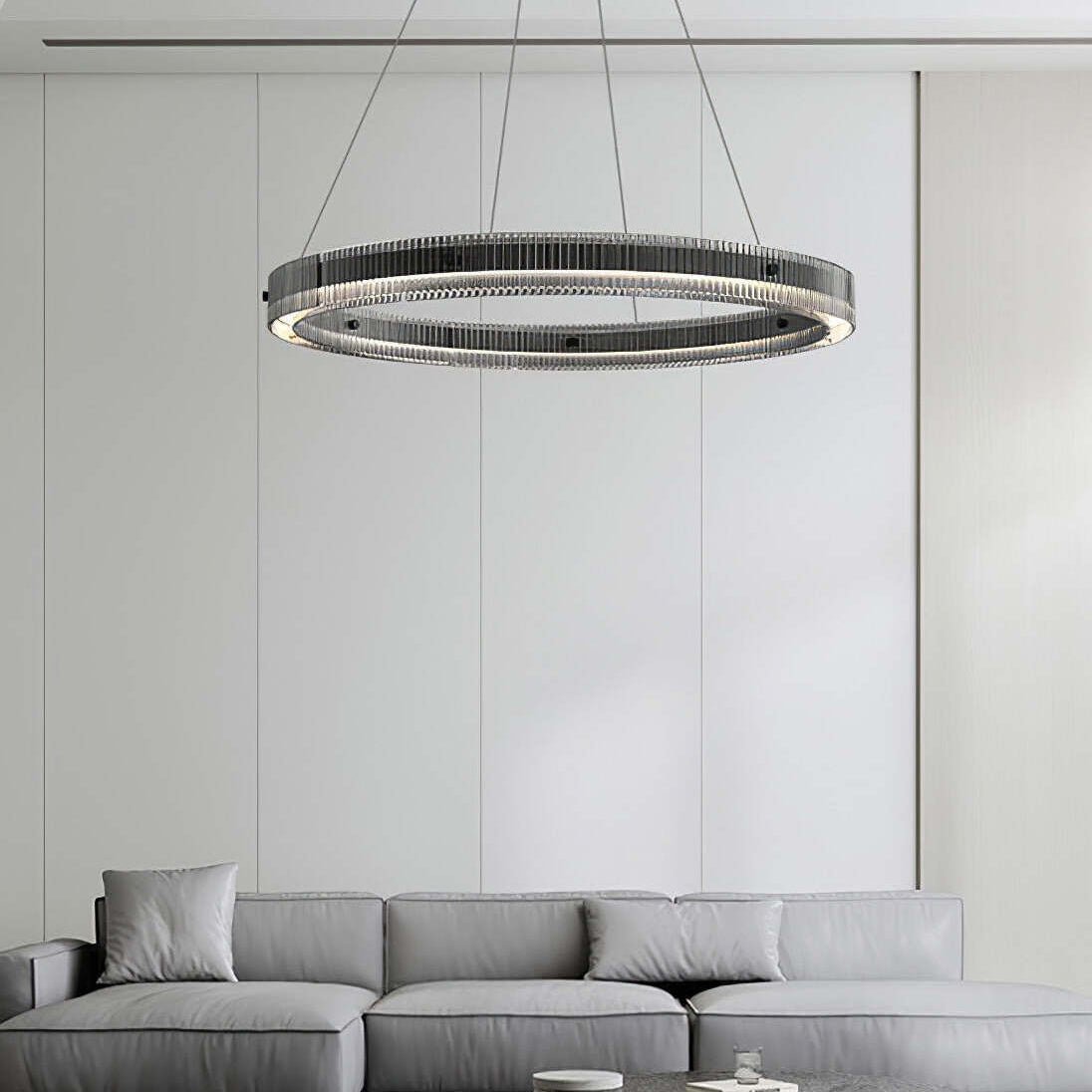 Modern Merope Chandelier – Handcrafted Material Texture and Detail View
