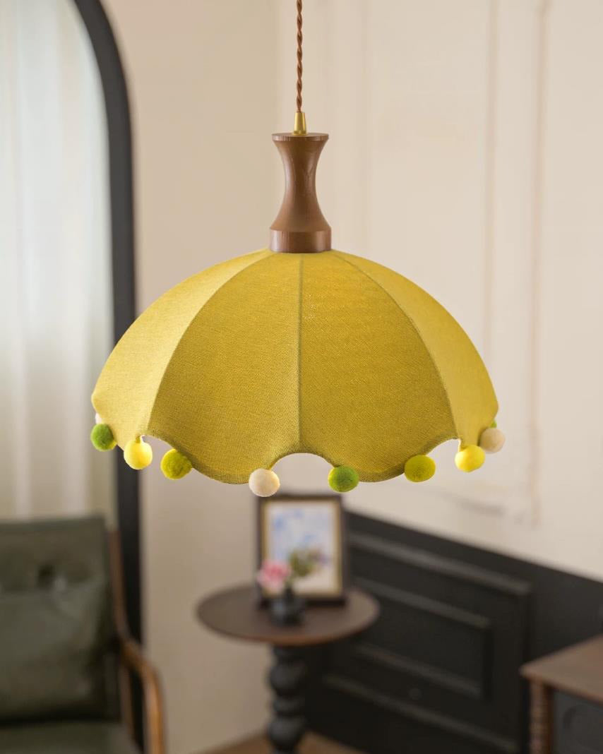 Merrivale Curated Solid Brass Pendant Light – structural canopy joint detail