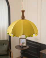 Merrivale Curated Solid Brass Pendant Light – structural canopy joint detail