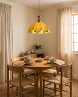 Merrivale Curated Solid Brass Pendant Light – dimensional scale reference