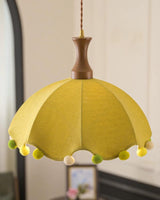 Merrivale Curated Solid Brass Pendant Light – spatial dining room perspective