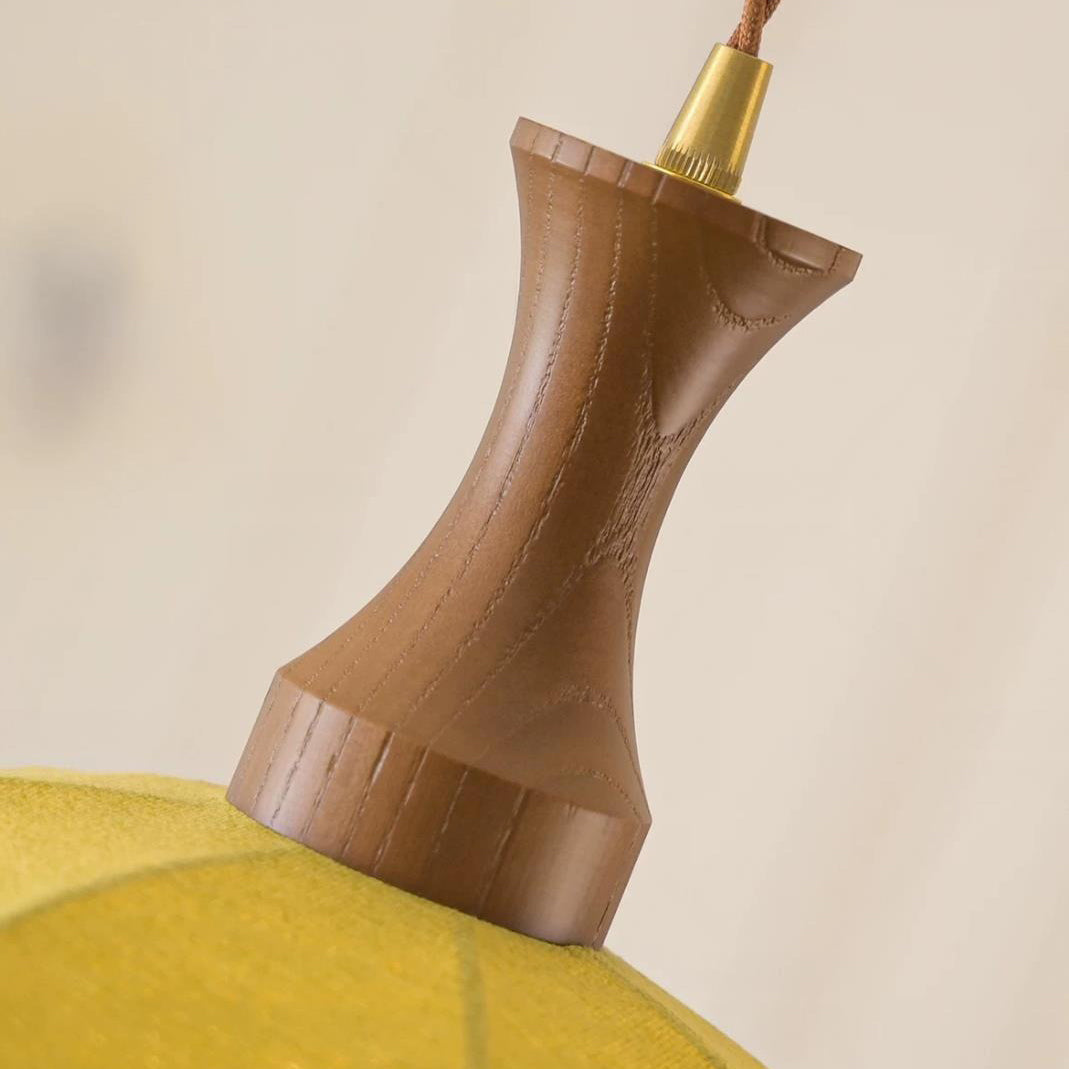 Merrivale Curated Solid Brass Pendant Light – macro detail view #1