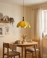Merrivale Curated Solid Brass Pendant Light installed in residential dining space