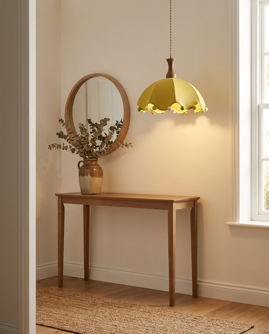 Solid Brass craftsmanship detail on Merrivale Curated Solid Brass Pendant Light