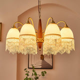 Mesh Tassel Glass Curated Mouth-Blown Frosted Gl – handcrafted surface texture