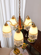 Mesh Tassel Glass Curated Mouth-Blown Frosted Gl – structural canopy joint detail