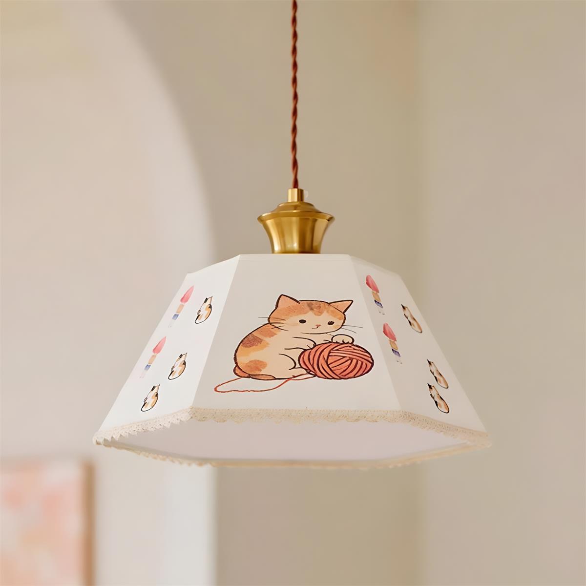 Mewsy Curated Solid Brass Pendant Light – Dia 32cm x H 23cm  ∅ 12.6 x H 9 finish configuration