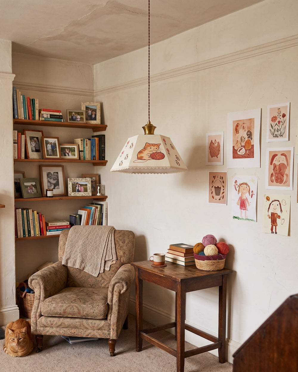 Mewsy Curated Solid Brass Pendant Light