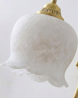 Mia Alabaster Curated Alabaster Wall Sconce – spatial dining room perspective