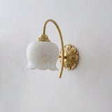Mia Alabaster Curated Alabaster Wall Sconce – full fixture elevation view