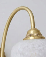 Mia Alabaster Curated Alabaster Wall Sconce – structural canopy joint detail