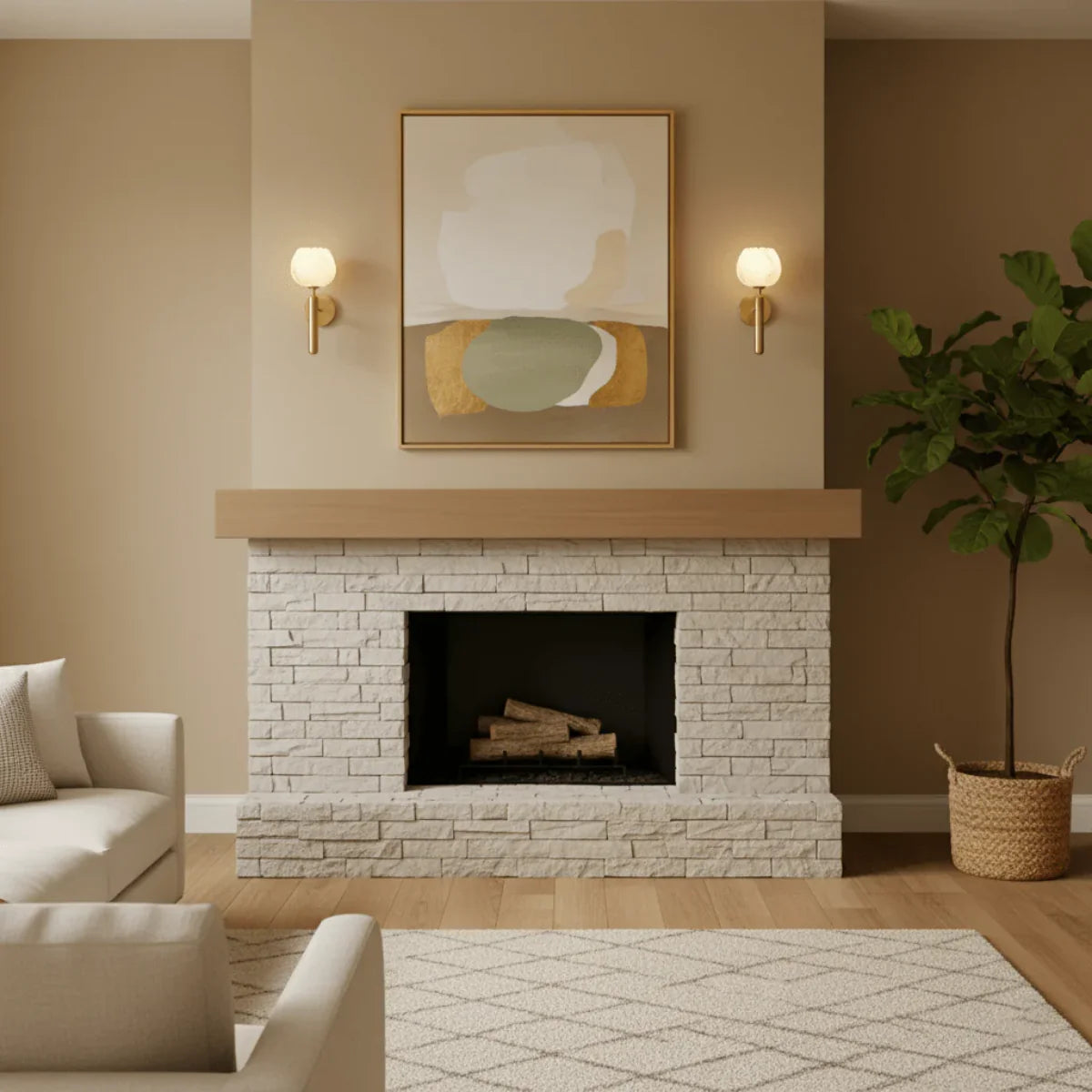 Spanish Alabaster Wall Lamp View 6 | Mian Wall Lamp | Spanish Alabaster | JINSHE | JINSHE