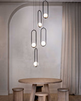 Mila Combination Chandelier – Ambient Illumination in Luxury Interior Setting View 11