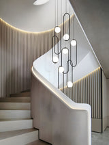 Mila Combination Chandelier – Ambient Illumination in Luxury Interior Setting View 10