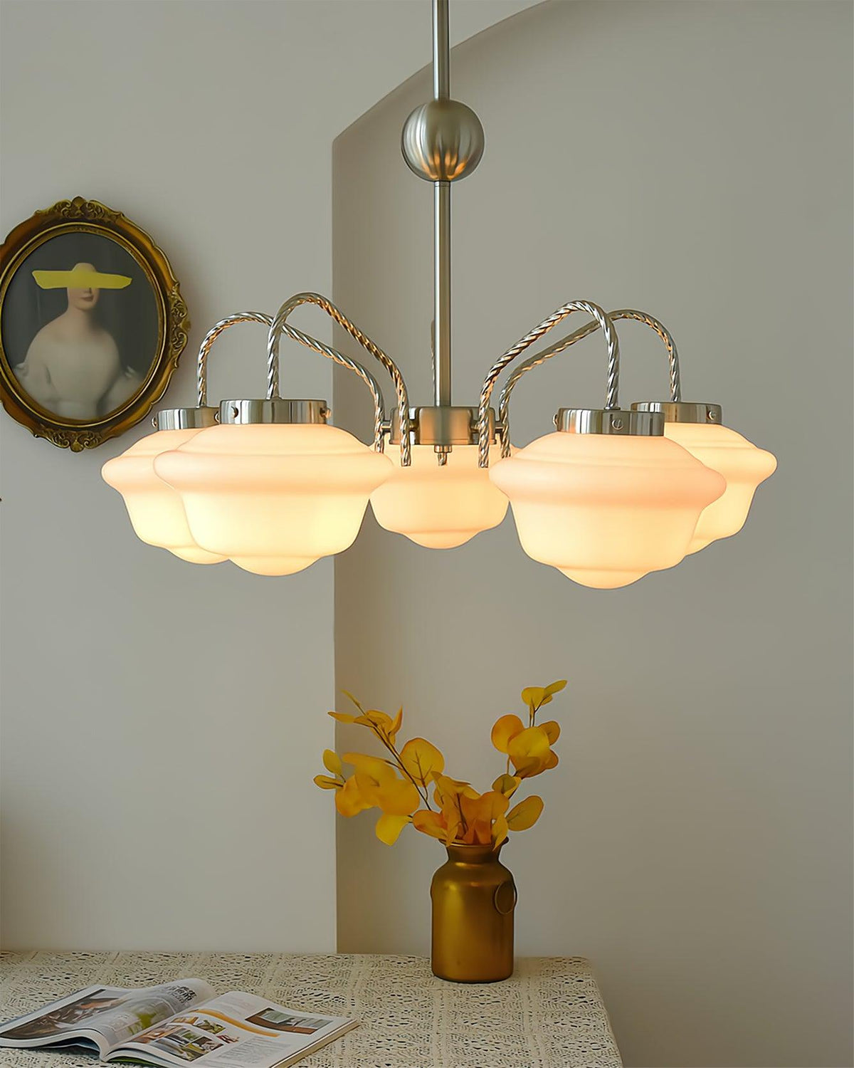 Minka Lavery Chandelier – Ambient Illumination in Luxury Interior Setting View 7