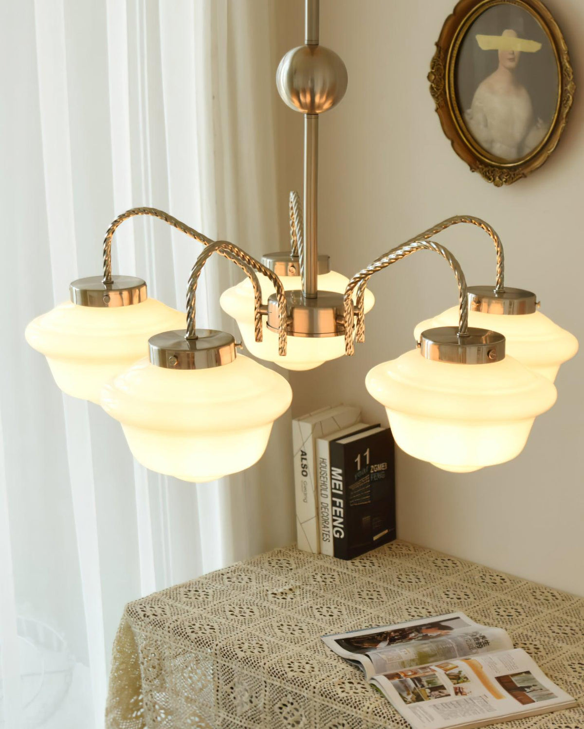 Minka Lavery Chandelier – Ambient Illumination in Luxury Interior Setting View 8