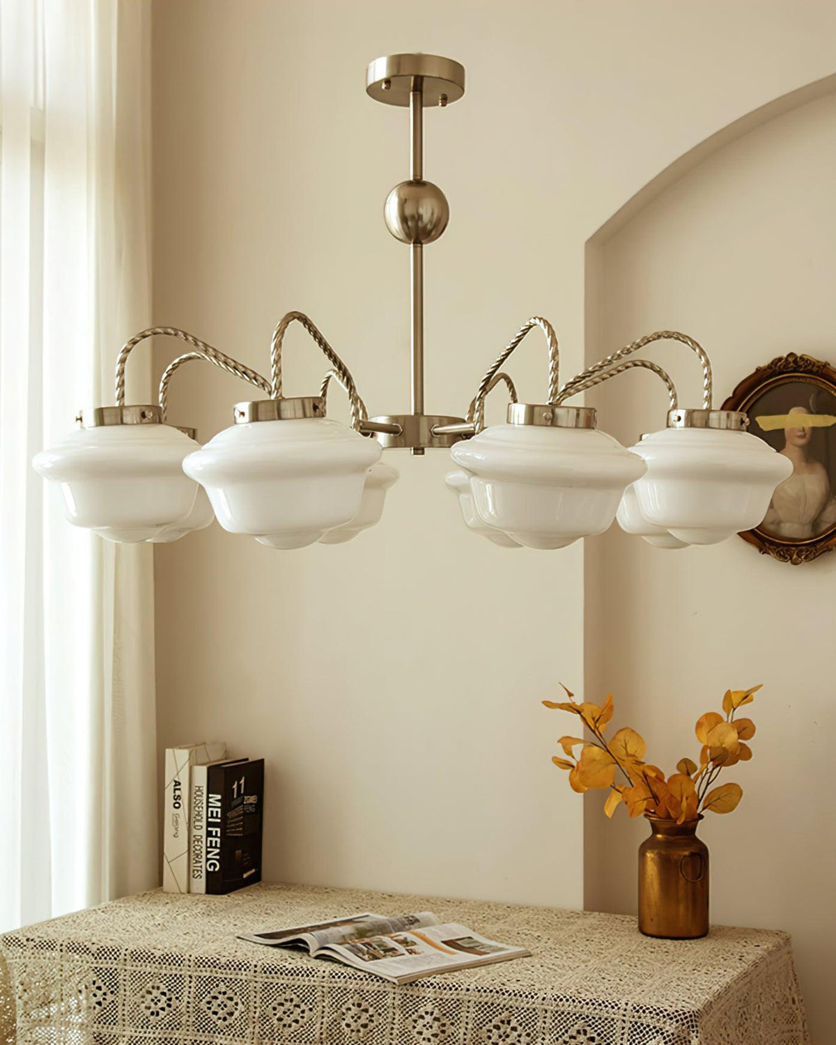 Minka Lavery Chandelier – Ambient Illumination in Luxury Interior Setting View 12