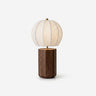 Mirelle Curated Yellow Travertine Table Lamp