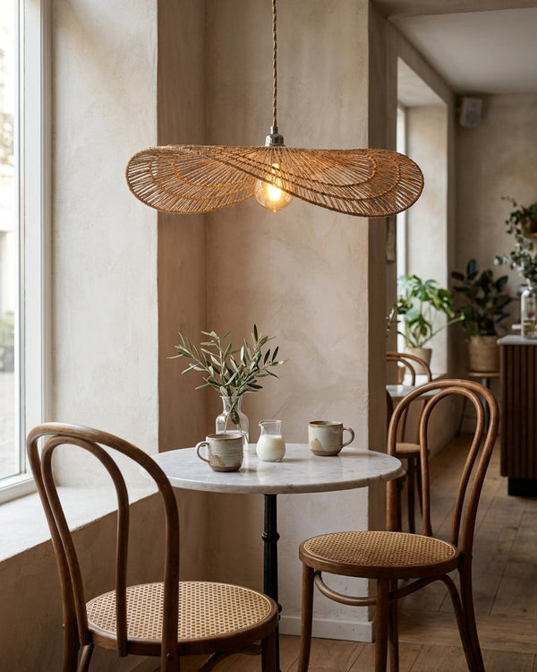 Mireva Curated Iron & Glass Pendant Light