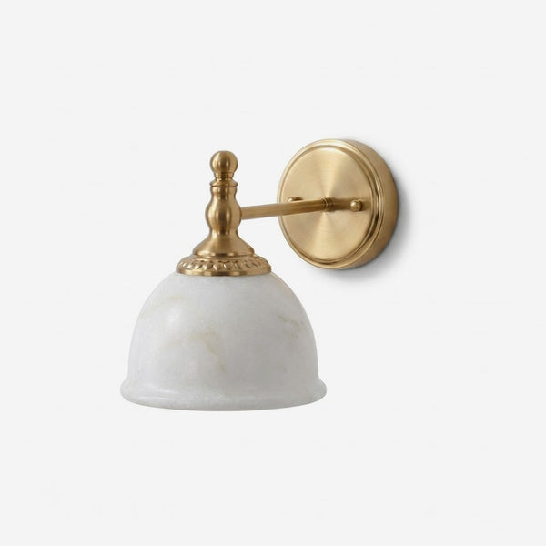 Mishya Alabaster Curated Alabaster Wall Sconce