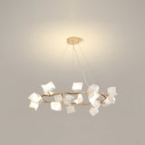 Mistral Flora Chandelier – Ambient Illumination in Luxury Interior Setting View 8