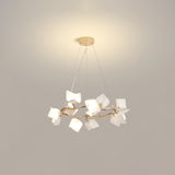 Mistral Flora Chandelier – Ambient Illumination in Luxury Interior Setting View 9