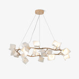 Mistral Flora Chandelier – Handcrafted Architectural Luxury Lighting Fixture