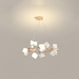 Mistral Flora Chandelier – Ambient Illumination in Luxury Interior Setting View 7