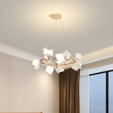 Mistral Flora Chandelier – Ambient Illumination in Luxury Interior Setting View 3